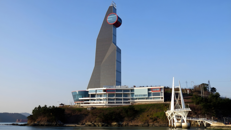 IQA-ABIL-International Beauty Contest Venue Building Exterior (Changwon Solar Tower)